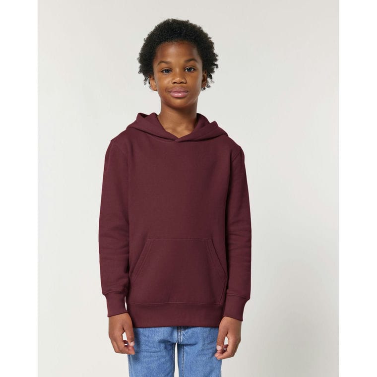 Hanorac cu glugă pentru copii Mini Cruiser 2.0 Burgundy 5 - 6 ani