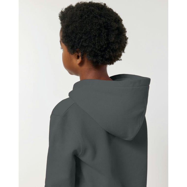 Hanorac cu glugă pentru copii Mini Cruiser 2.0 Anthracite 9 - 11 ani