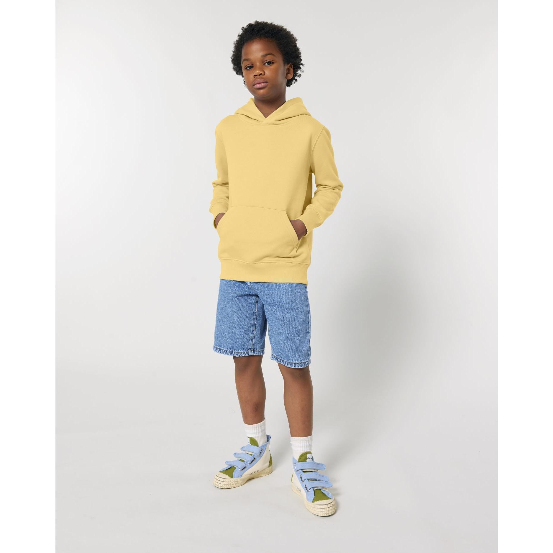 Hanorac cu glugă pentru copii Mini Cruiser 2.0 Viva Yellow 3 - 4 ani