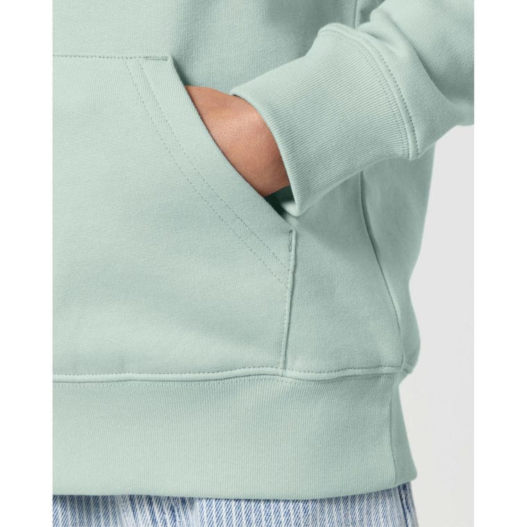 Hanorac cu glugă pentru copii Mini Cruiser 2.0 Caribbean Blue 5 - 6 ani