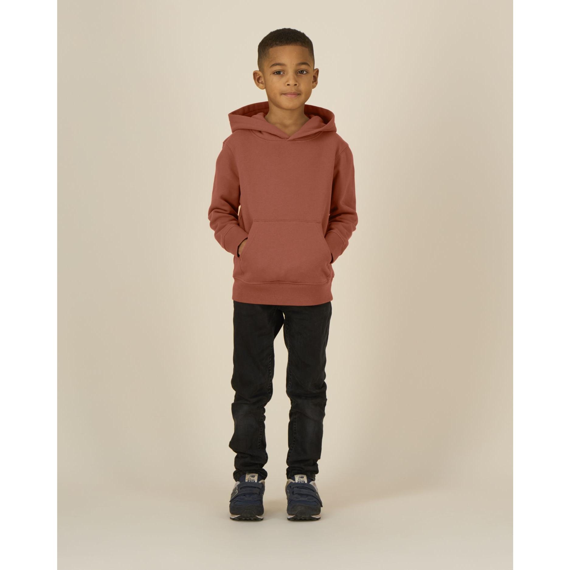Hanorac cu glugă pentru copii Mini Cruiser 2.0 Heritage Brown 3 - 4 ani