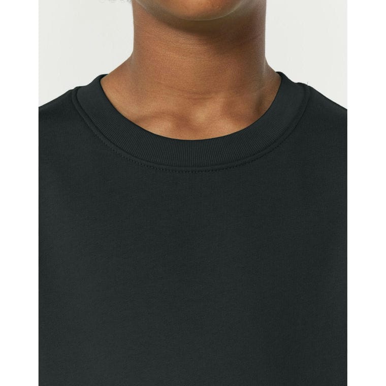 Bluză cu guler rotund pentru copii Mini Changer 2.0 Black 12 - 14 ani