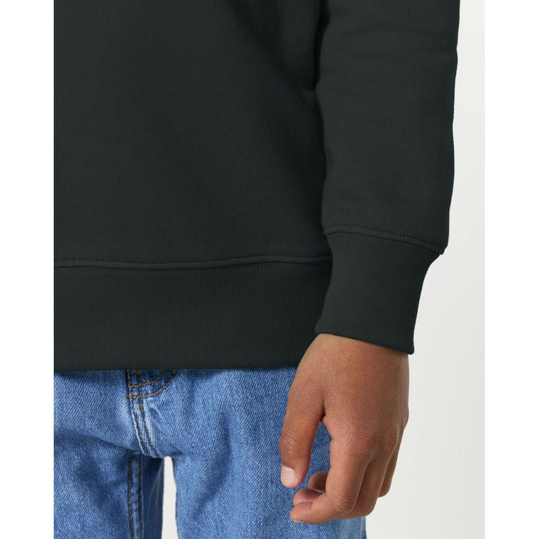 Bluză cu guler rotund pentru copii Mini Changer 2.0 Black 12 - 14 ani