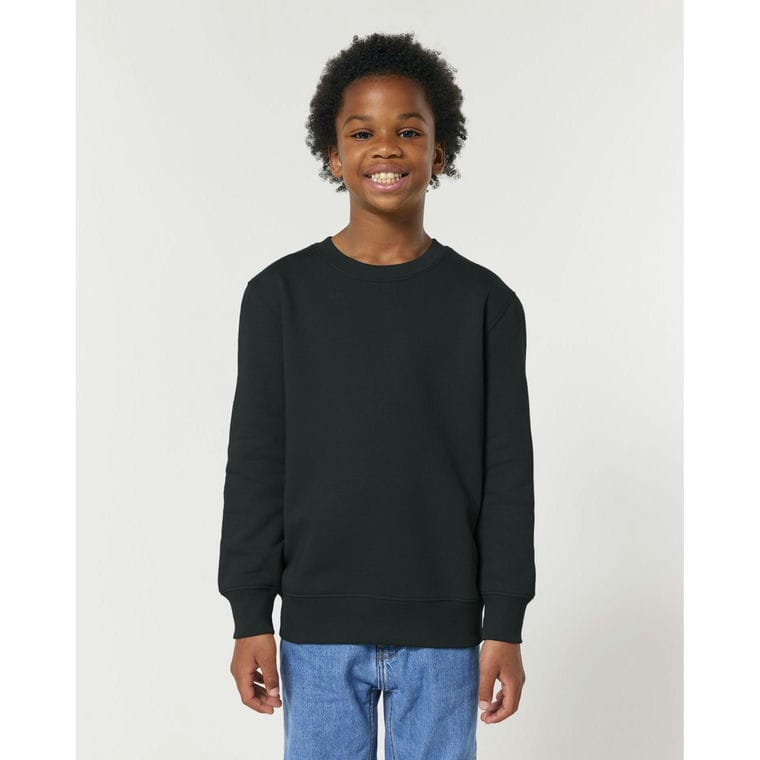 Bluză cu guler rotund pentru copii Mini Changer 2.0 Black 12 - 14 ani