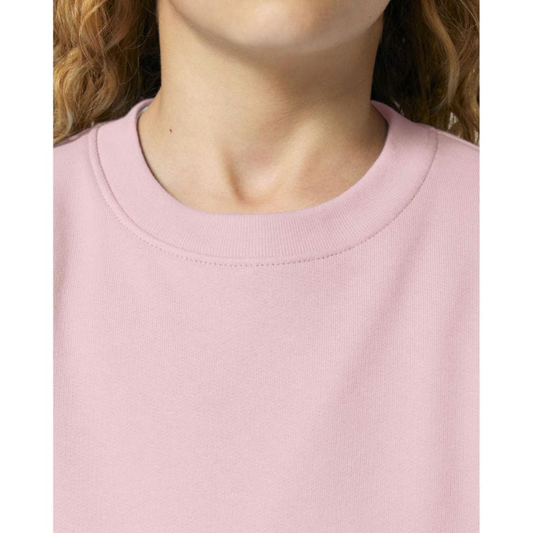 Bluză cu guler rotund pentru copii Mini Changer 2.0 Cotton Pink 5 - 6 ani