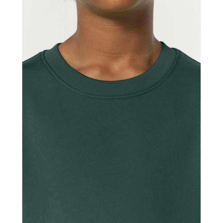 Bluză cu guler rotund pentru copii Mini Changer 2.0 Glazed Green 5 - 6 ani