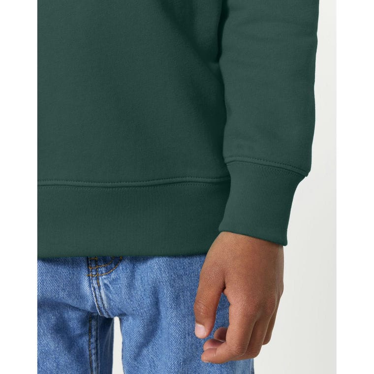 Bluză cu guler rotund pentru copii Mini Changer 2.0 Glazed Green 5 - 6 ani