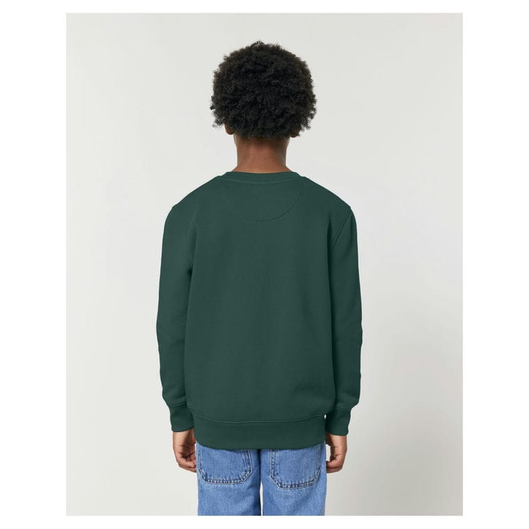 Bluză cu guler rotund pentru copii Mini Changer 2.0 Glazed Green 5 - 6 ani