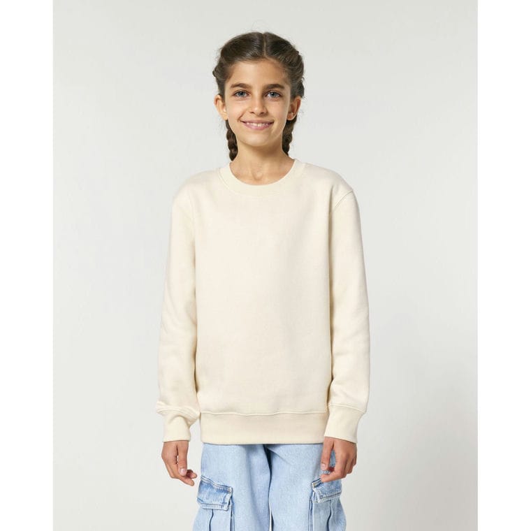 Bluză cu guler rotund pentru copii Mini Changer 2.0 Natural Raw 3 - 4 ani