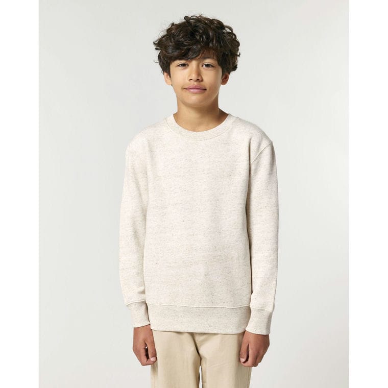 Bluză cu guler rotund pentru copii Mini Changer 2.0 Eco-Heather 9 - 11 ani