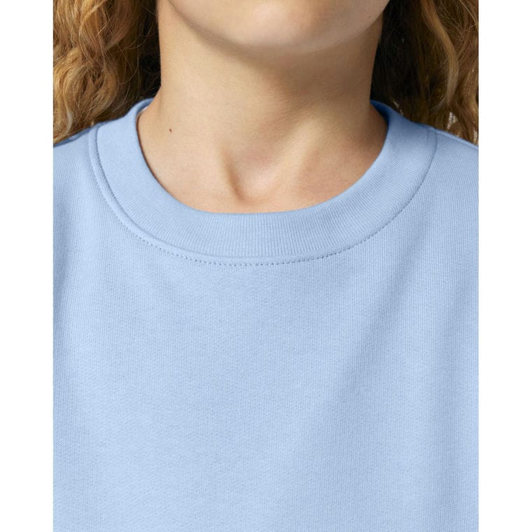 Bluză cu guler rotund pentru copii Mini Changer 2.0 Blue Soul 7 - 8 ani