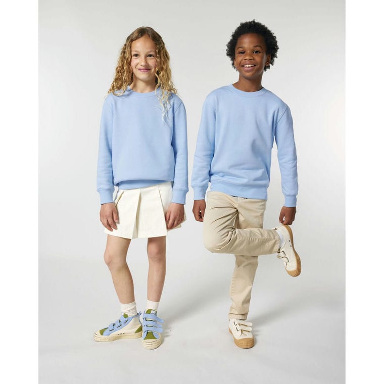 Bluză cu guler rotund pentru copii Mini Changer 2.0 Blue Soul 7 - 8 ani