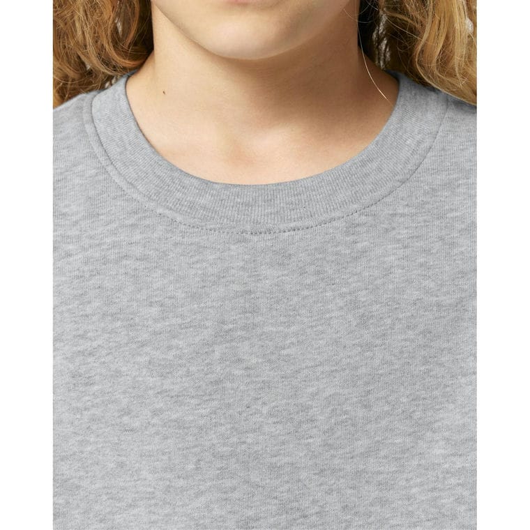 Bluză cu guler rotund pentru copii Mini Changer 2.0 Heather Grey 12 - 14 ani