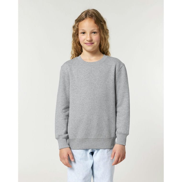 Bluză cu guler rotund pentru copii Mini Changer 2.0 Heather Grey 12 - 14 ani