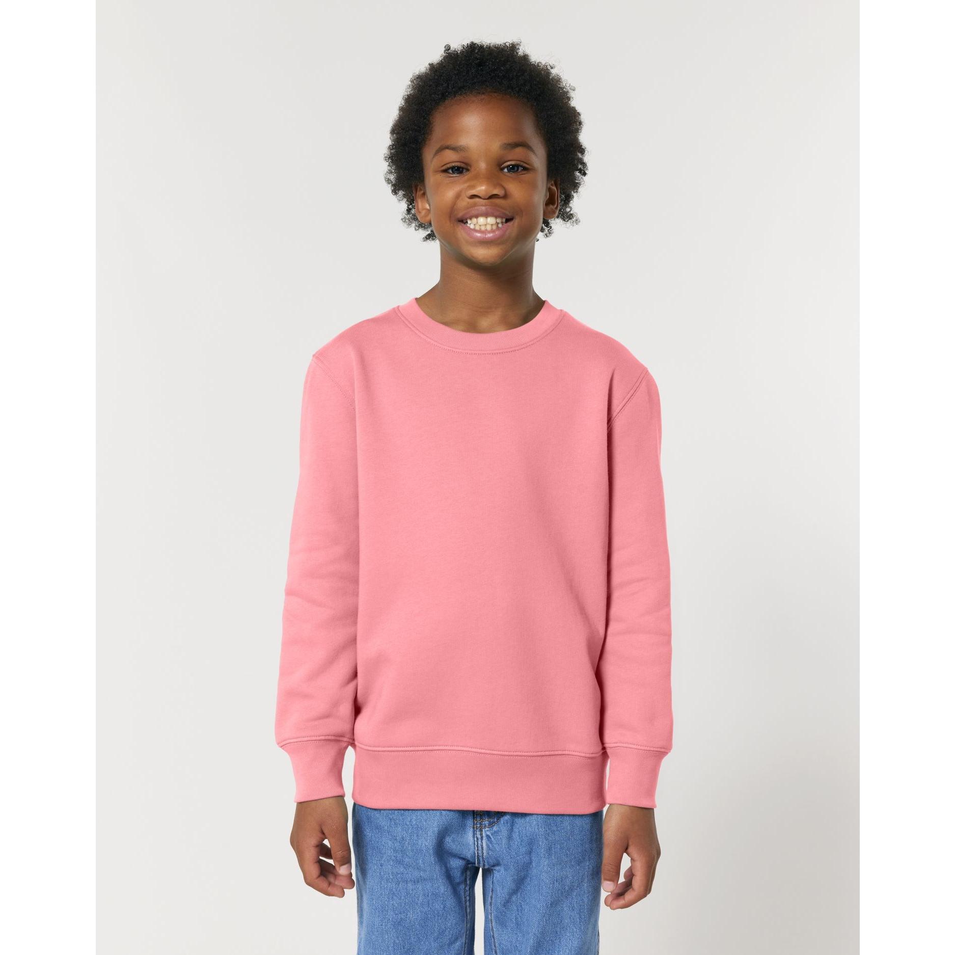 Bluză cu guler rotund pentru copii Mini Changer 2.0 Pink Joy 12 - 14 ani