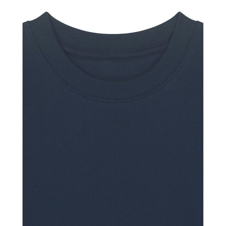 Bluză cu guler rotund pentru copii Mini Changer 2.0 French Navy 5 - 6 ani