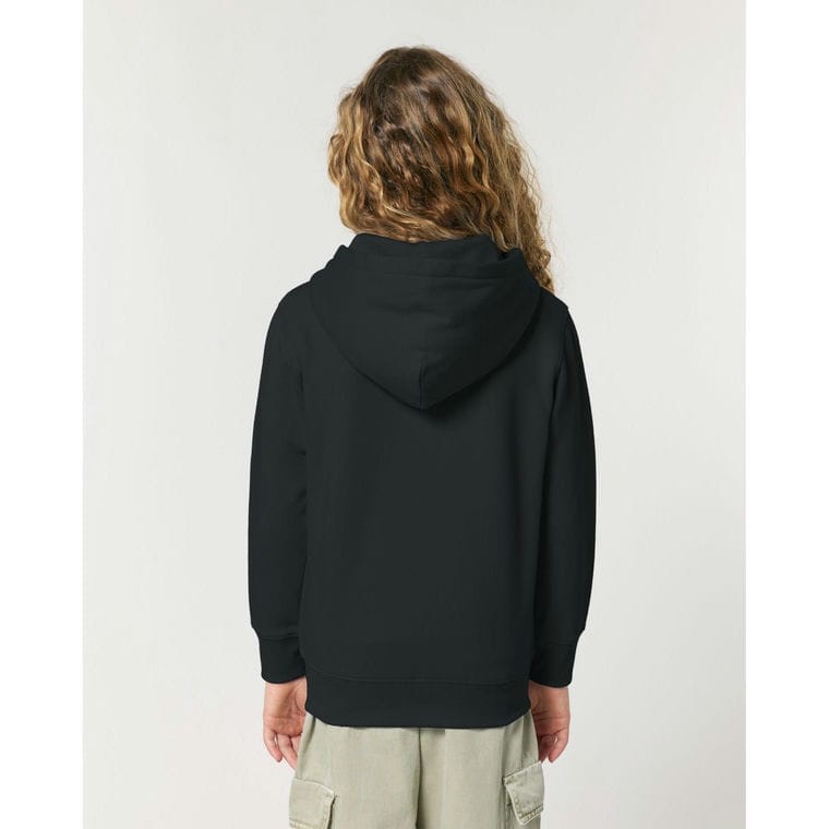 Hanorac cu fermoar pentru copii Mini Cultivator 2.0 Black 7 - 8 ani