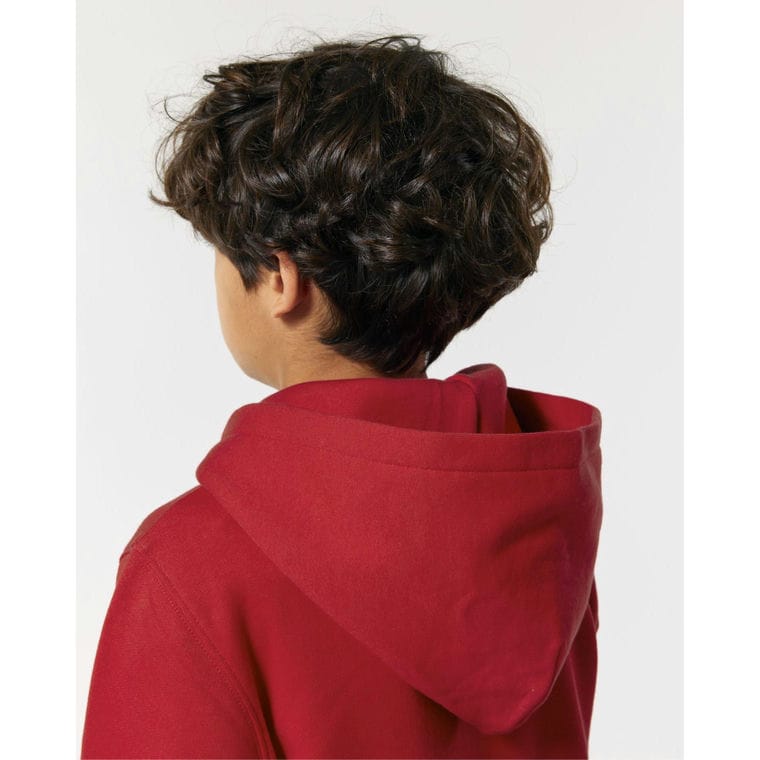 Hanorac cu fermoar pentru copii Mini Cultivator 2.0 Red 7 - 8 ani