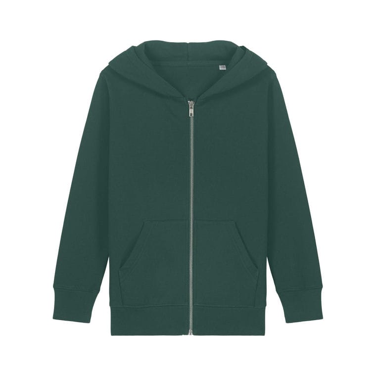 Hanorac cu fermoar pentru copii Mini Cultivator 2.0 Glazed Green 12 - 14 ani