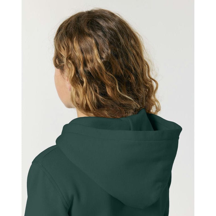 Hanorac cu fermoar pentru copii Mini Cultivator 2.0 Glazed Green 12 - 14 ani