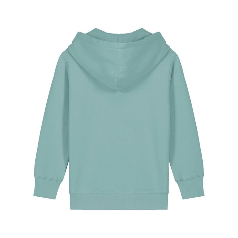 Hanorac cu fermoar pentru copii Mini Cultivator 2.0 Teal Monstera 12 - 14 ani