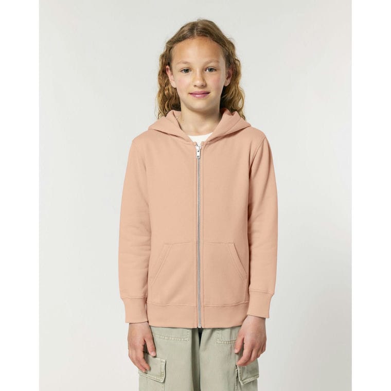 Hanorac cu fermoar pentru copii Mini Cultivator 2.0 Fraiche Peche 12 - 14 ani