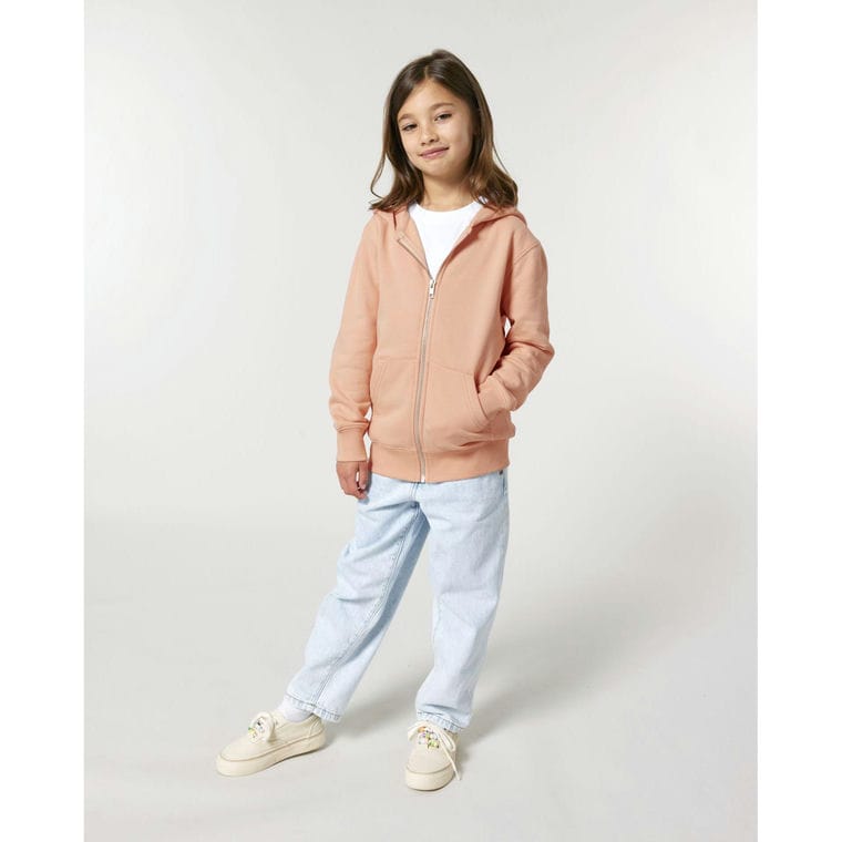 Hanorac cu fermoar pentru copii Mini Cultivator 2.0 Fraiche Peche 12 - 14 ani