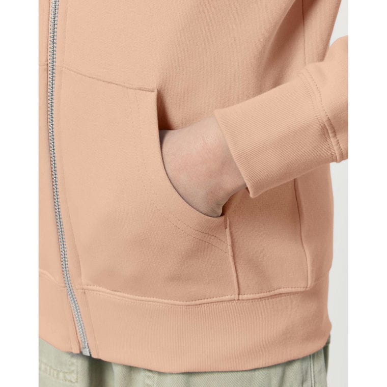 Hanorac cu fermoar pentru copii Mini Cultivator 2.0 Fraiche Peche 12 - 14 ani