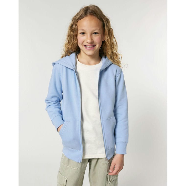 Hanorac cu fermoar pentru copii Mini Cultivator 2.0 Blue Soul 9 - 11 ani