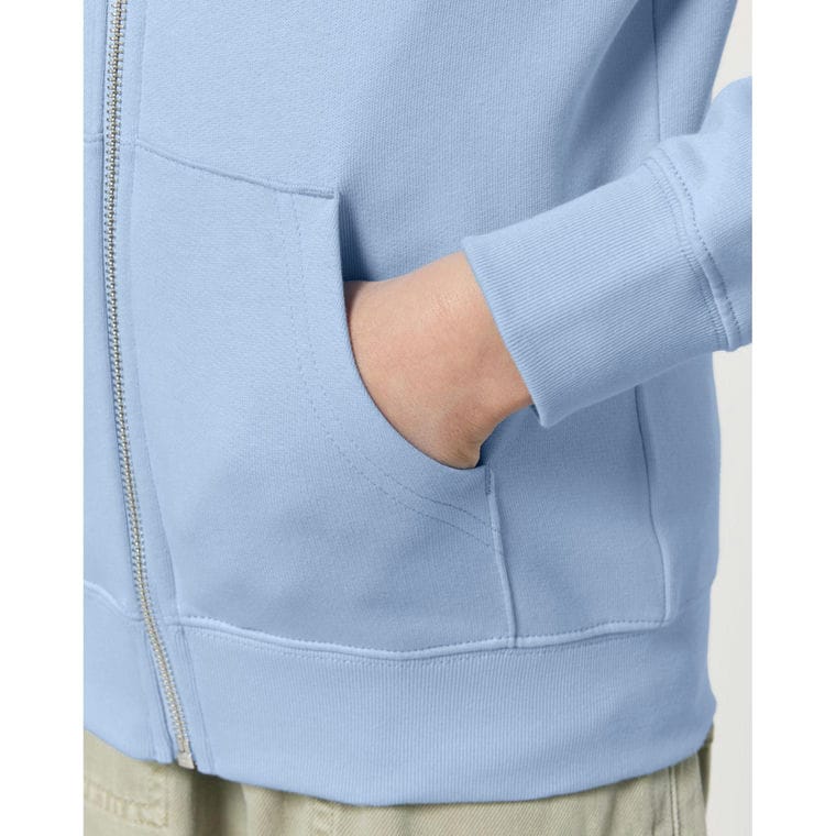 Hanorac cu fermoar pentru copii Mini Cultivator 2.0 Blue Soul 9 - 11 ani