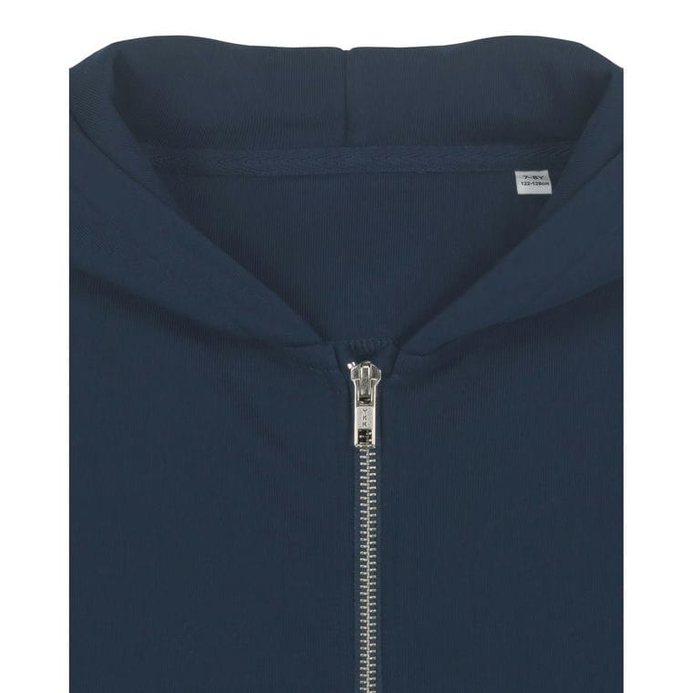 Hanorac cu fermoar pentru copii Mini Cultivator 2.0 French Navy 5 - 6 ani