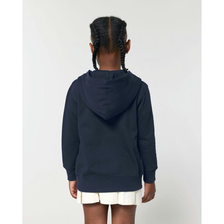 Hanorac cu fermoar pentru copii Mini Cultivator 2.0 French Navy 5 - 6 ani