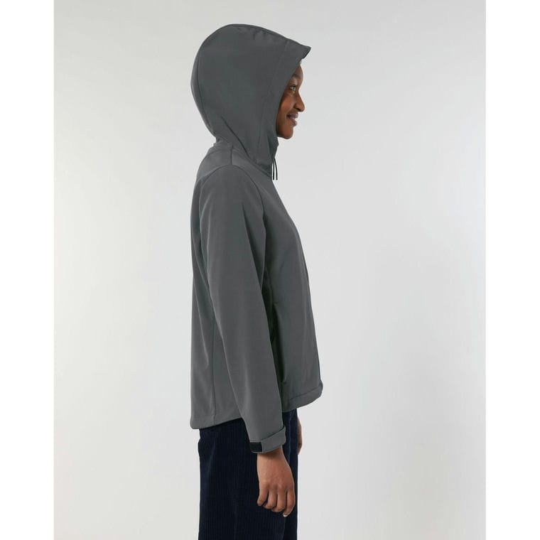 Jachetă necăptușită pentru femei Stella Discoverer Anthracite S