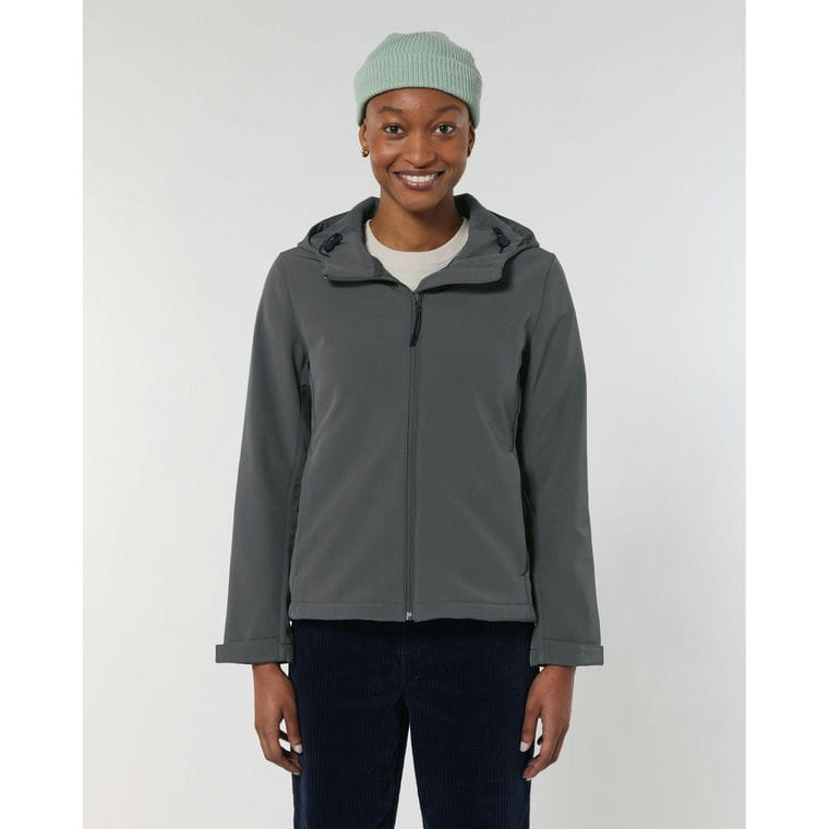 Jachetă necăptușită pentru femei Stella Discoverer Anthracite S
