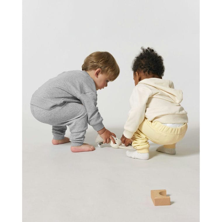 Pantaloni pentru bebeluși Baby Tumbler Heather Grey 12 - 18 luni