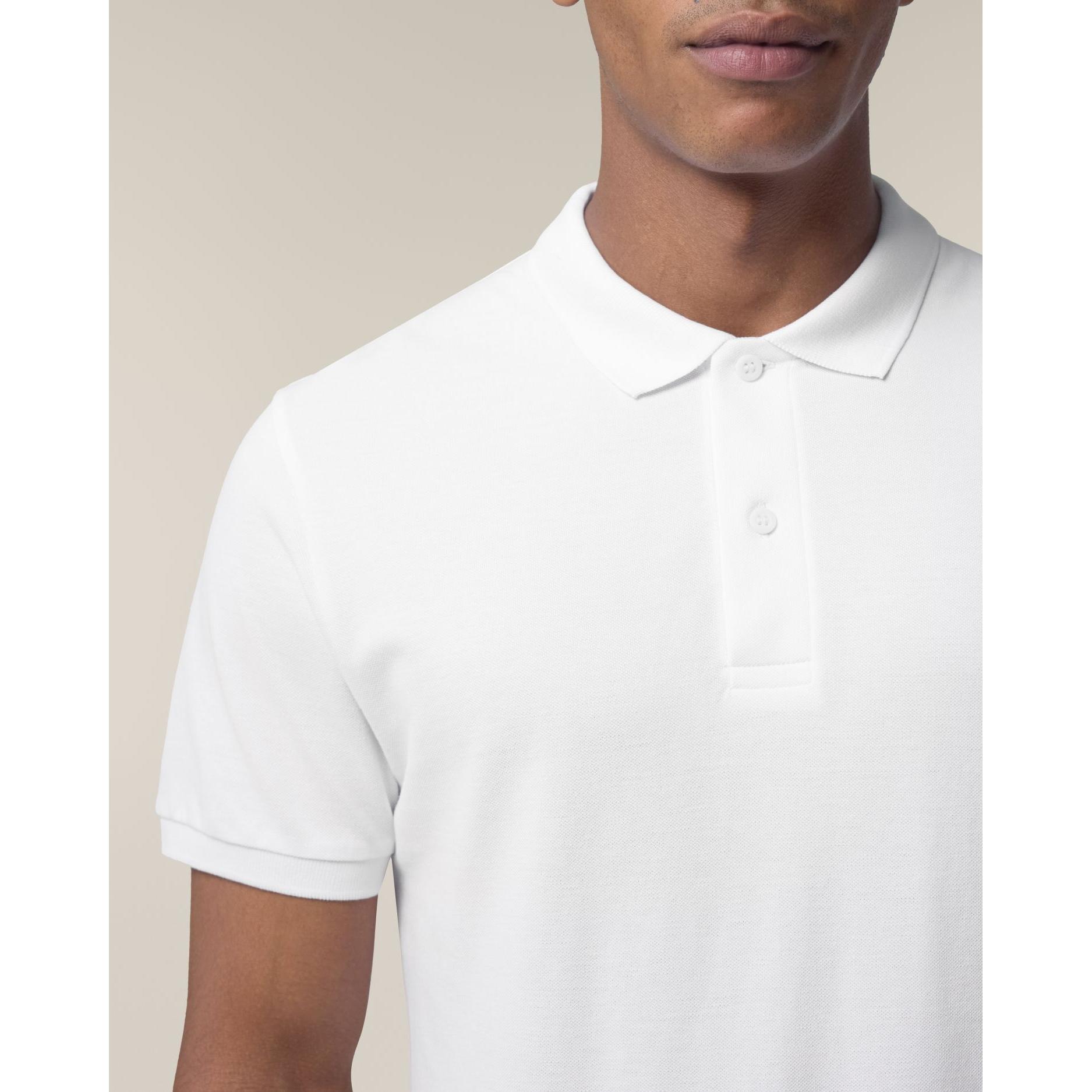 Tricou polo pentru bărbați Stanley Coaster White L