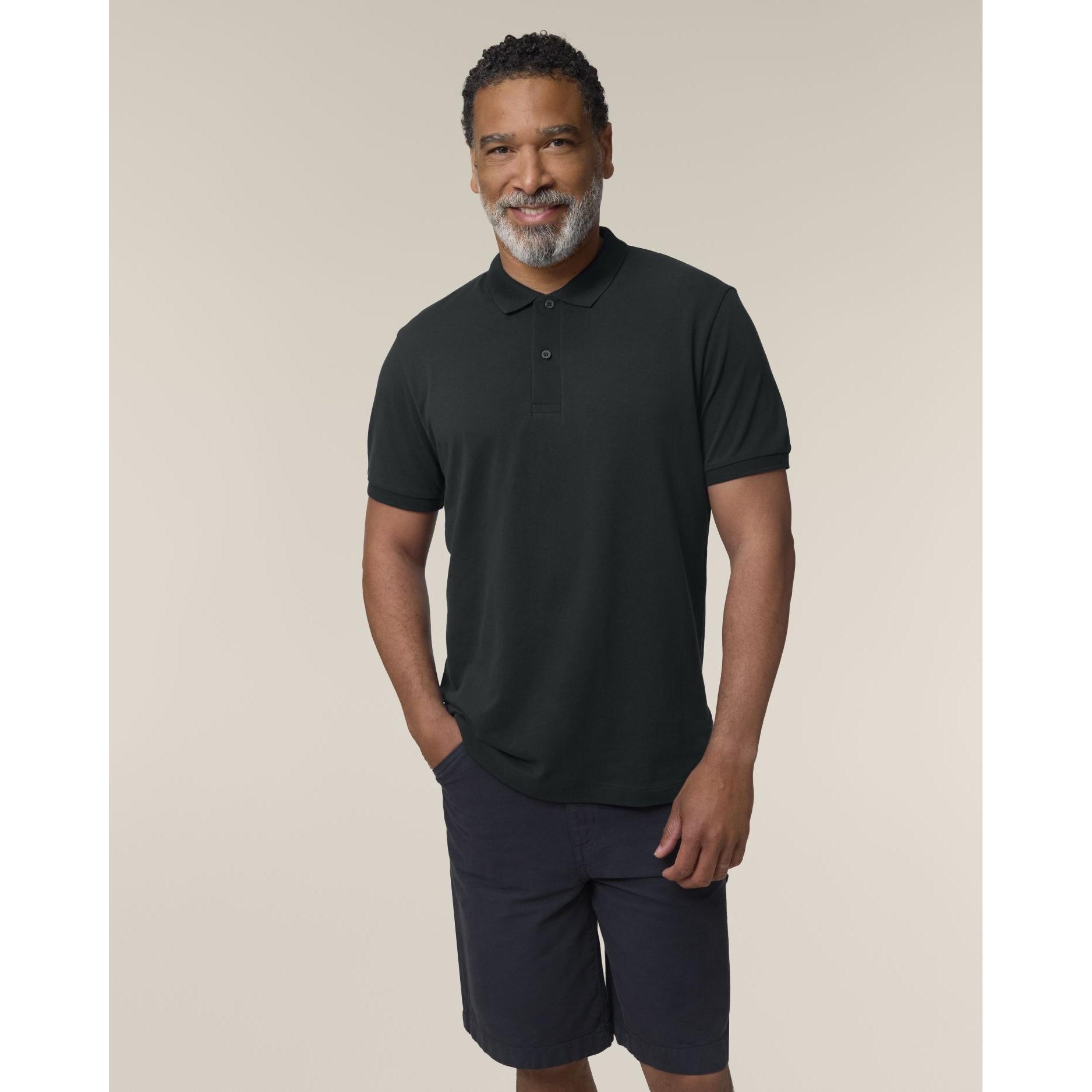 Tricou polo pentru bărbați Stanley Coaster Black XL
