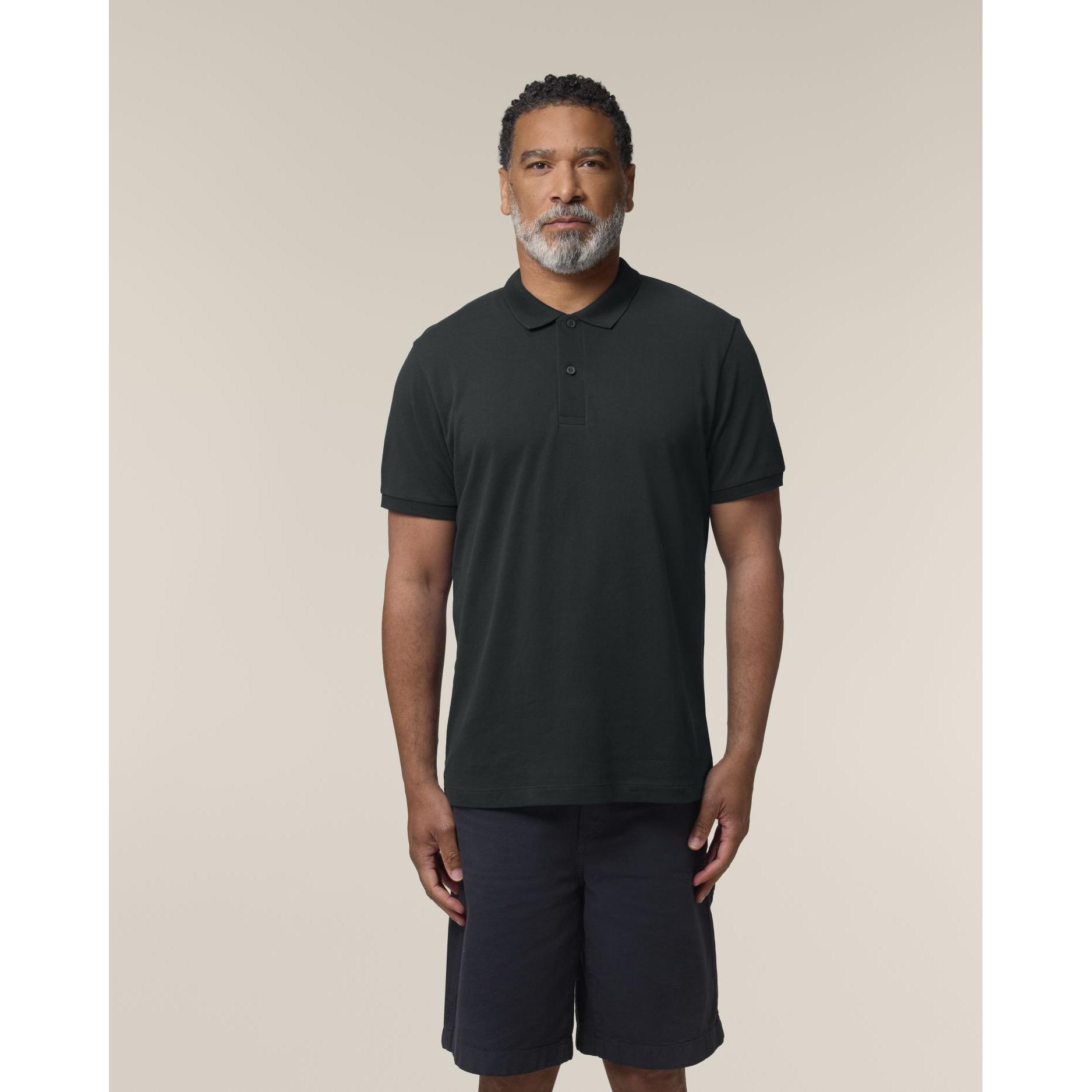 Tricou polo pentru bărbați Stanley Coaster Black XL