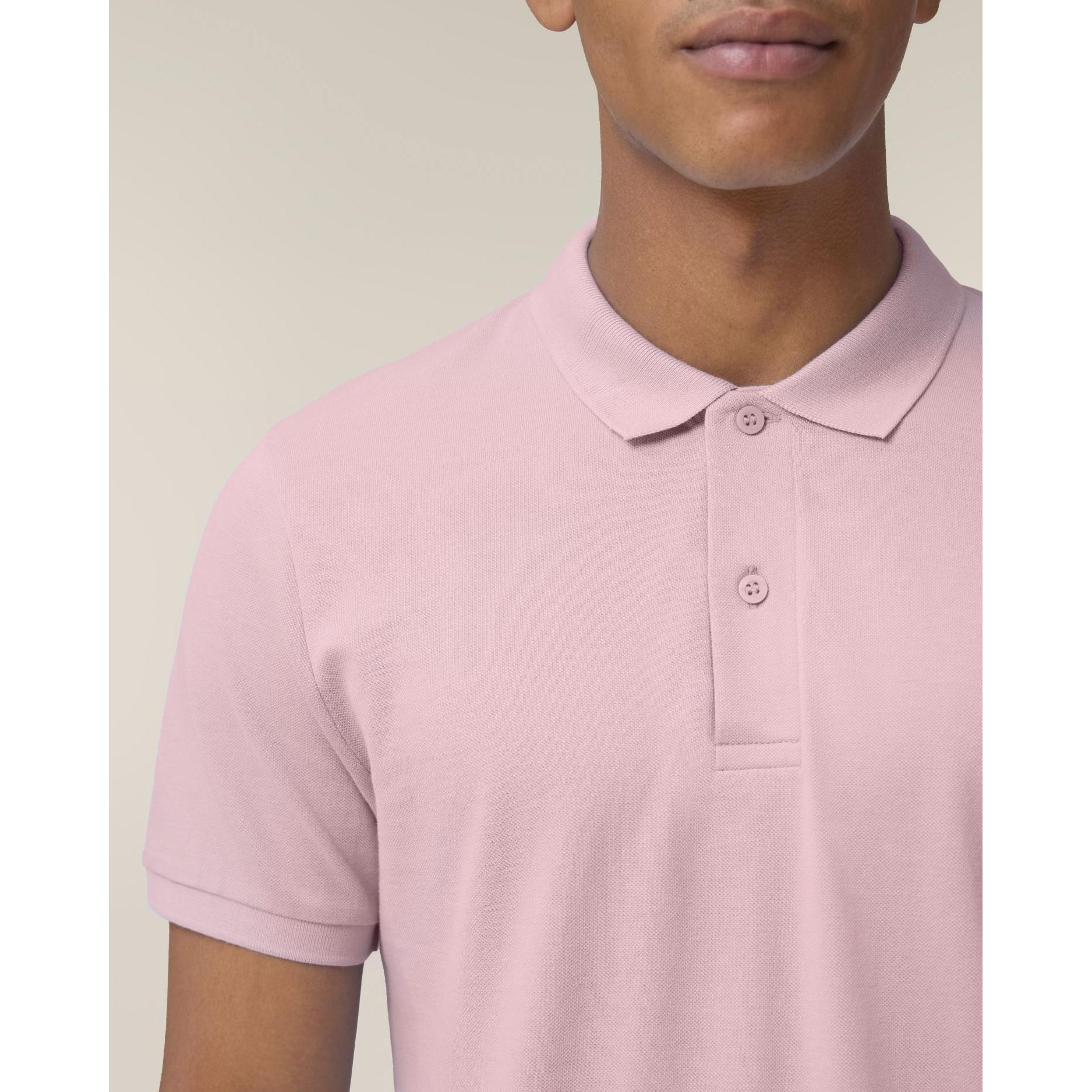 Tricou polo pentru bărbați Stanley Coaster Cotton Pink L