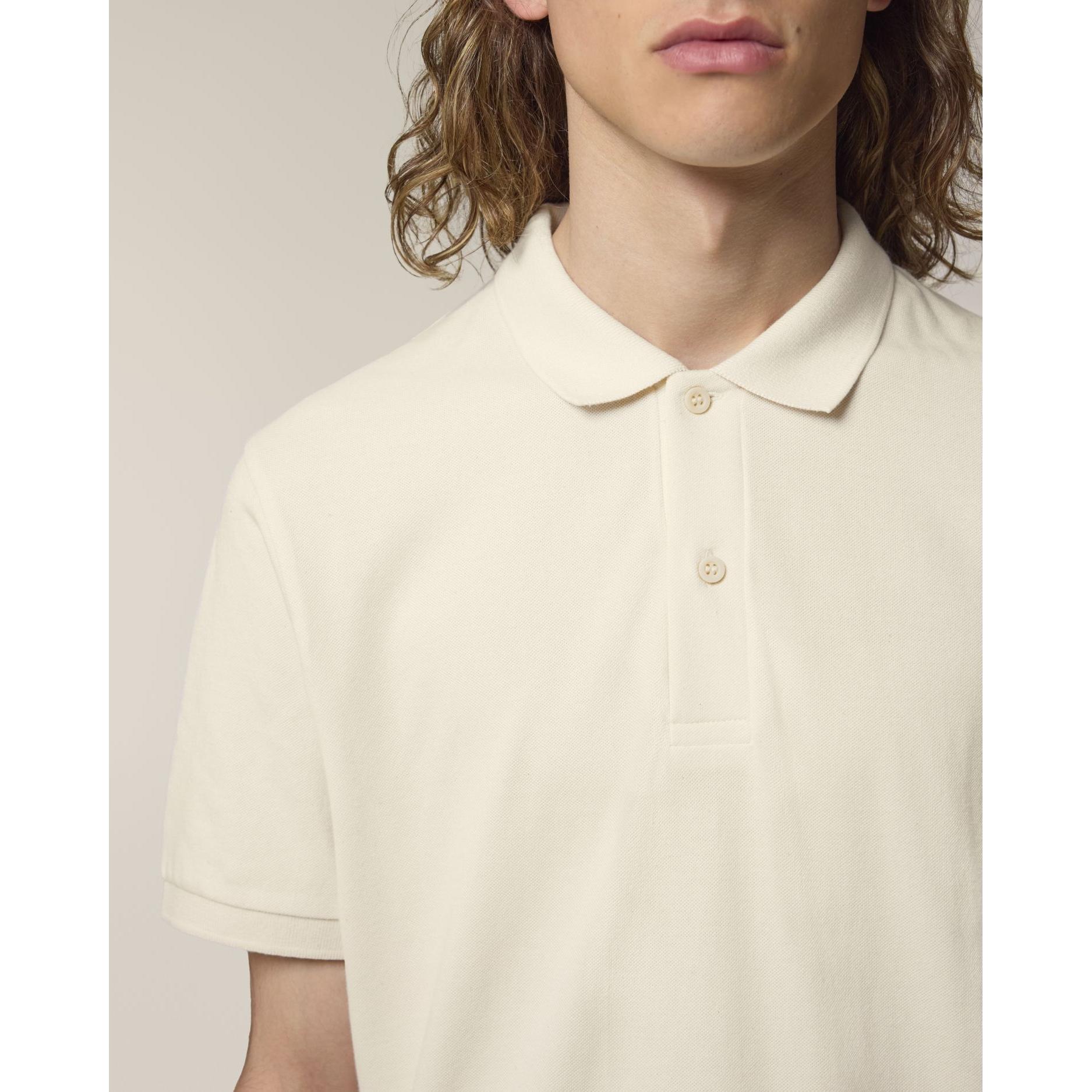 Tricou polo pentru bărbați Stanley Coaster Natural Raw L