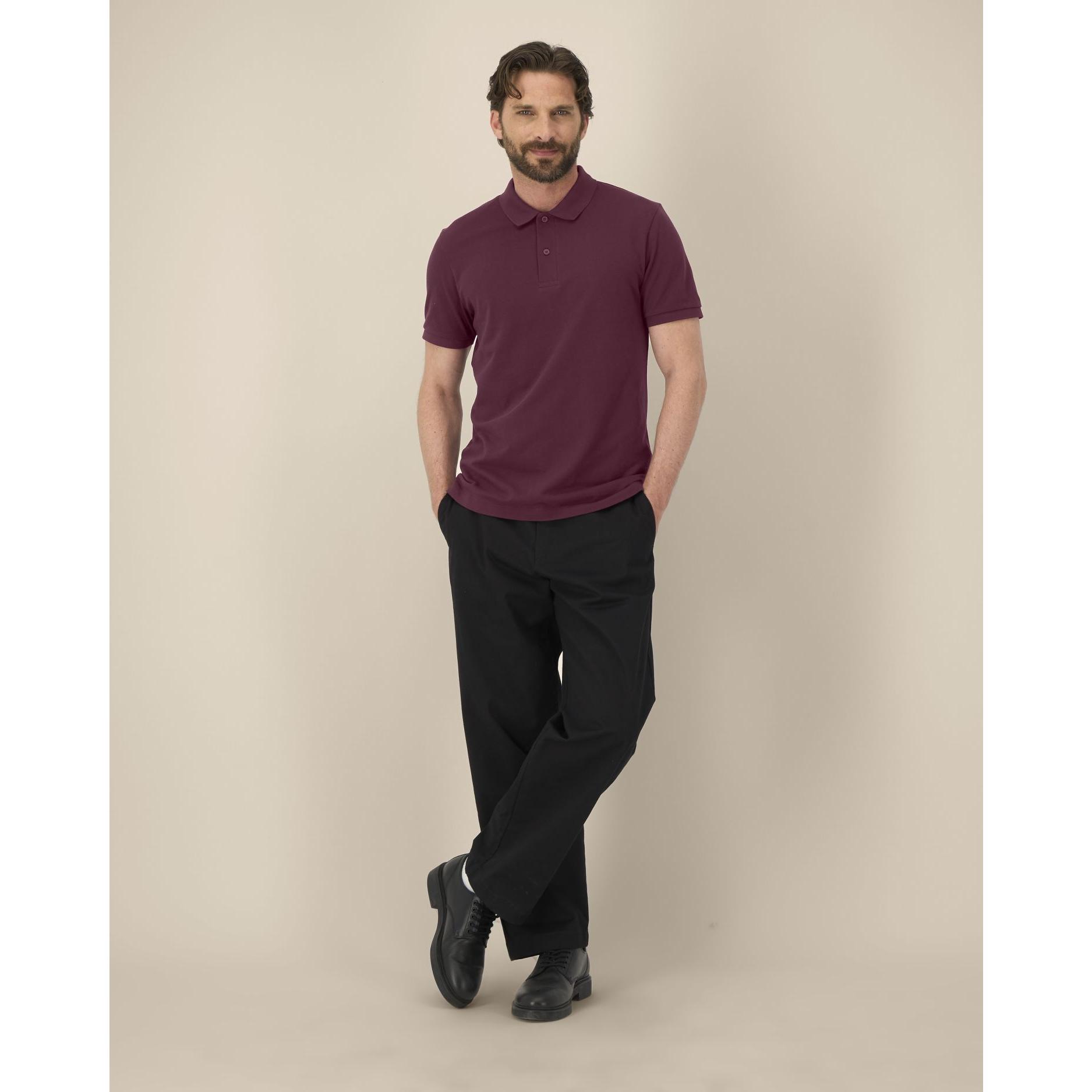Tricou polo pentru bărbați Stanley Coaster Deep Plum 3XL