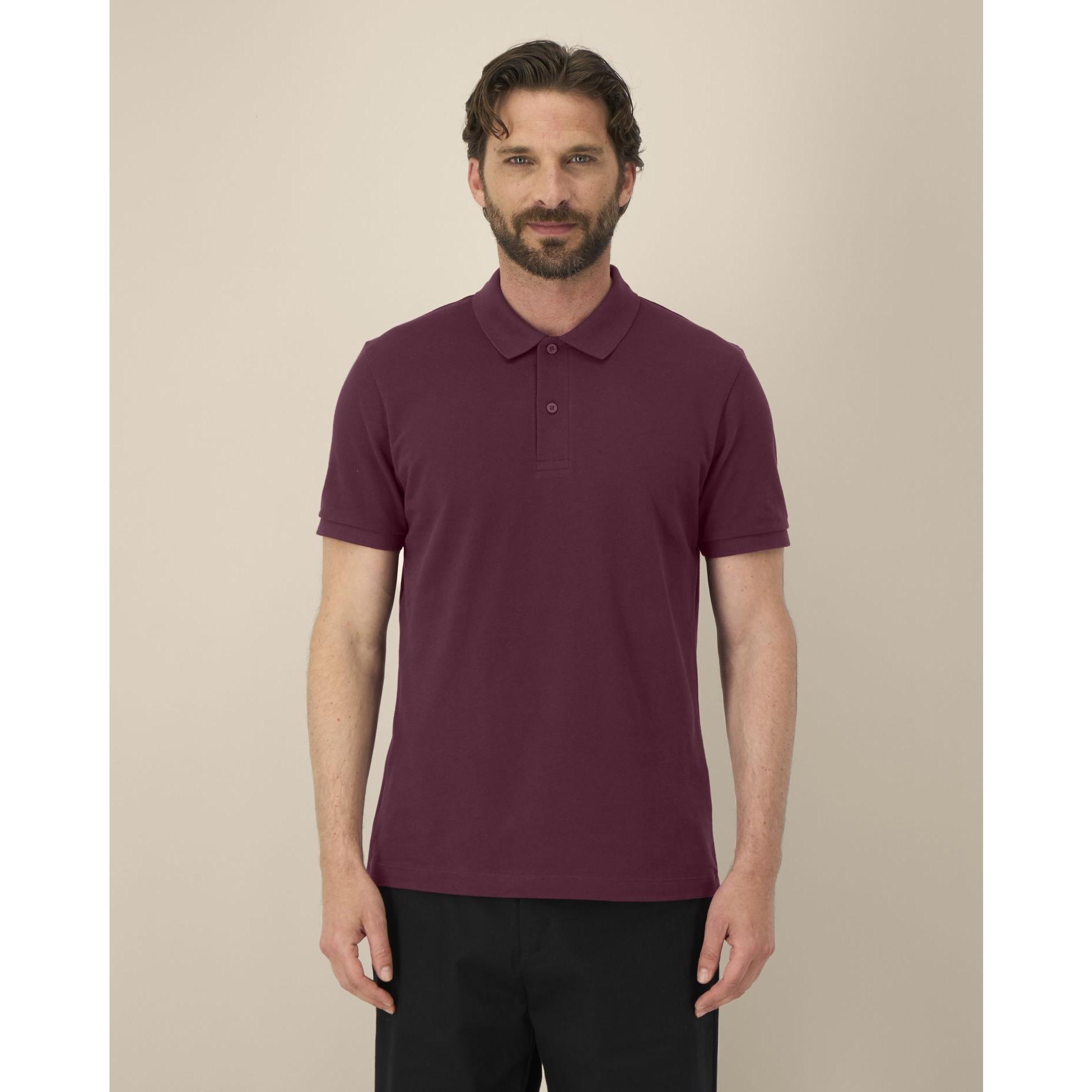 Tricou polo pentru bărbați Stanley Coaster Deep Plum 3XL