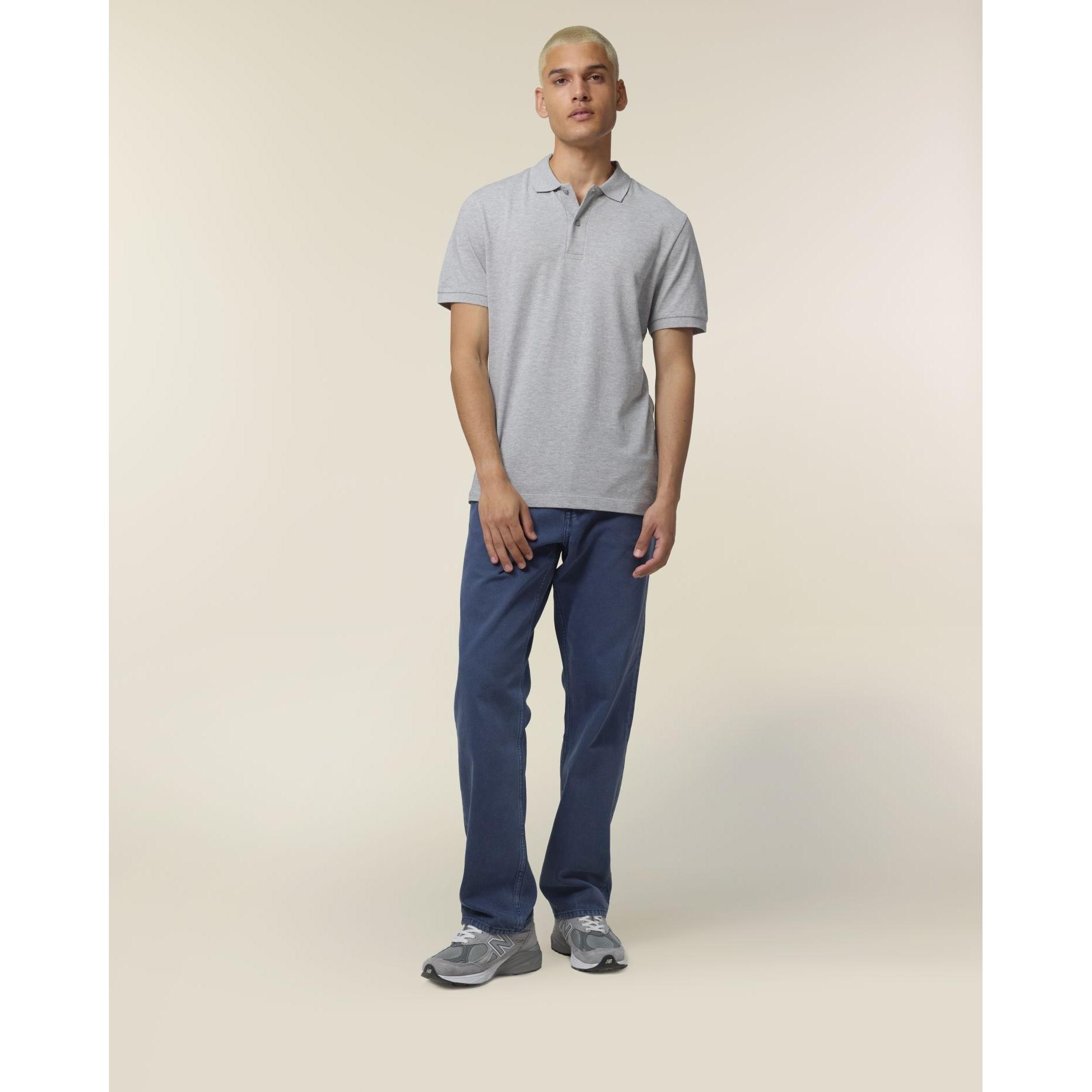 Tricou polo pentru bărbați Stanley Coaster Heather Grey L