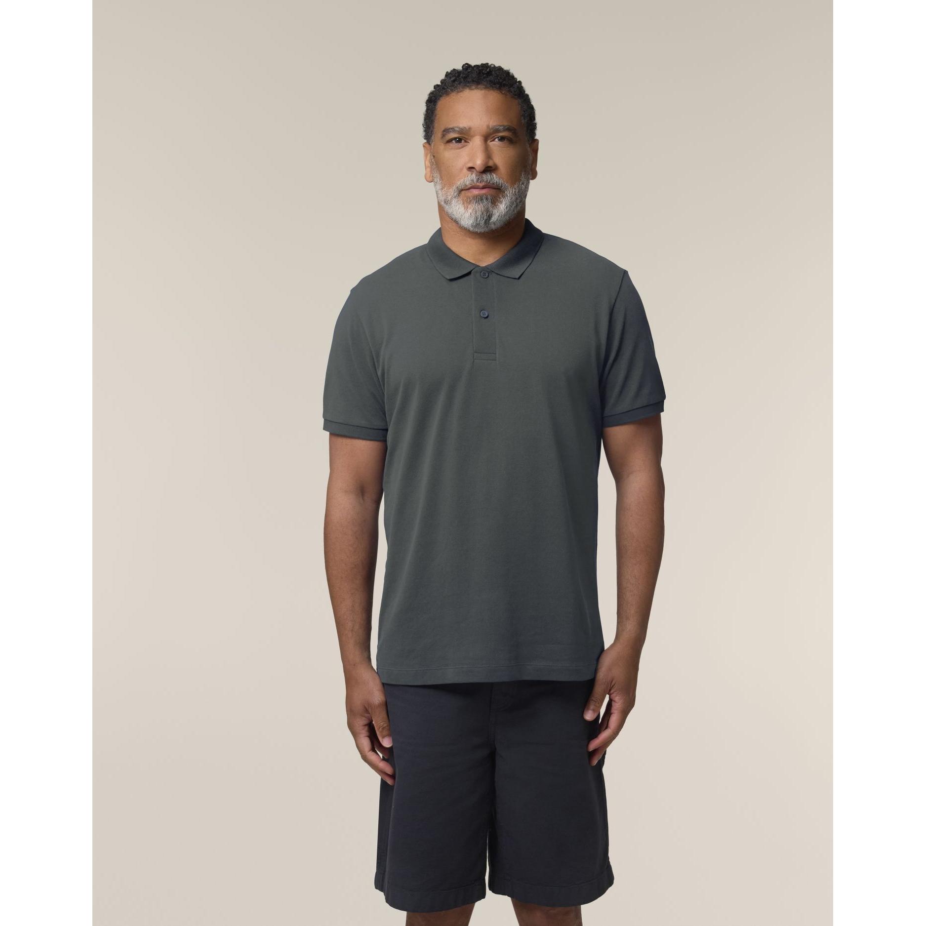 Tricou polo pentru bărbați Stanley Coaster Anthracite XL