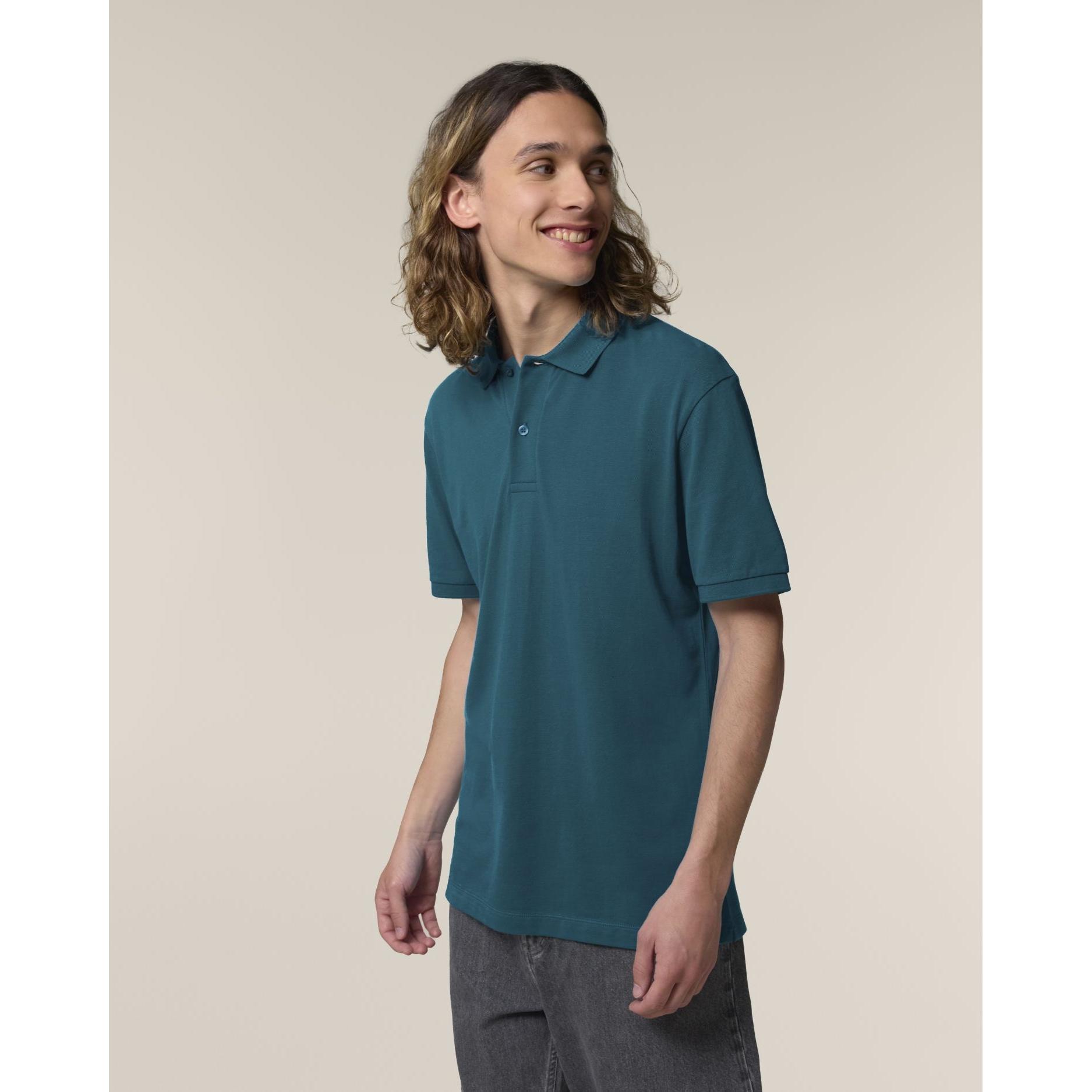 Tricou polo pentru bărbați Stanley Coaster Ocean Depth XXL