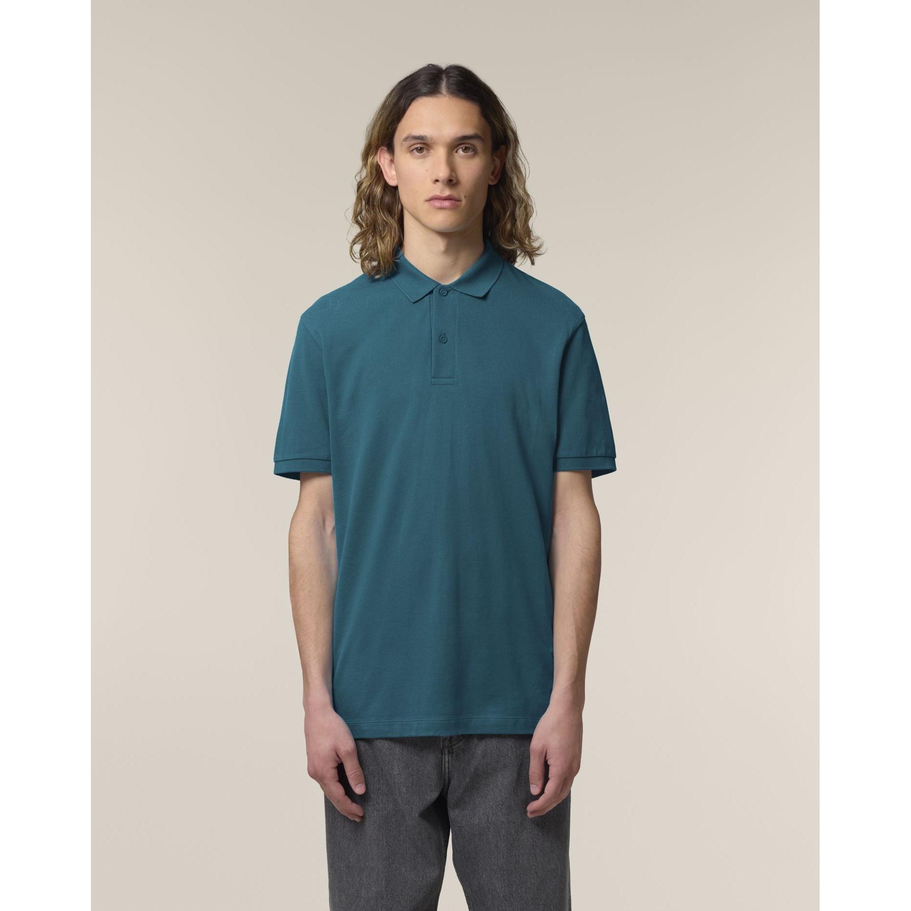 Tricou polo pentru bărbați Stanley Coaster Ocean Depth XXL