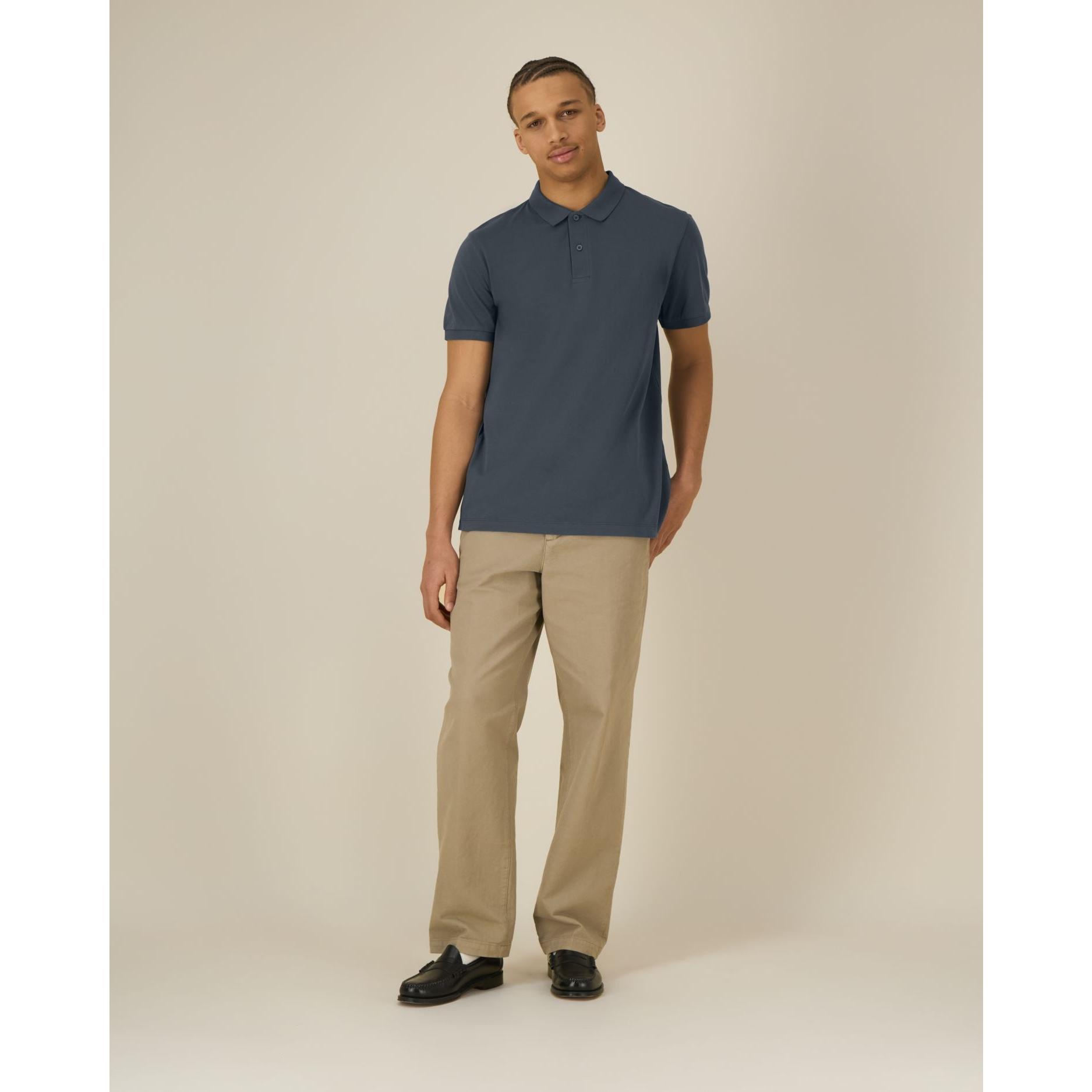 Tricou polo pentru bărbați Stanley Coaster India Ink Grey 3XL
