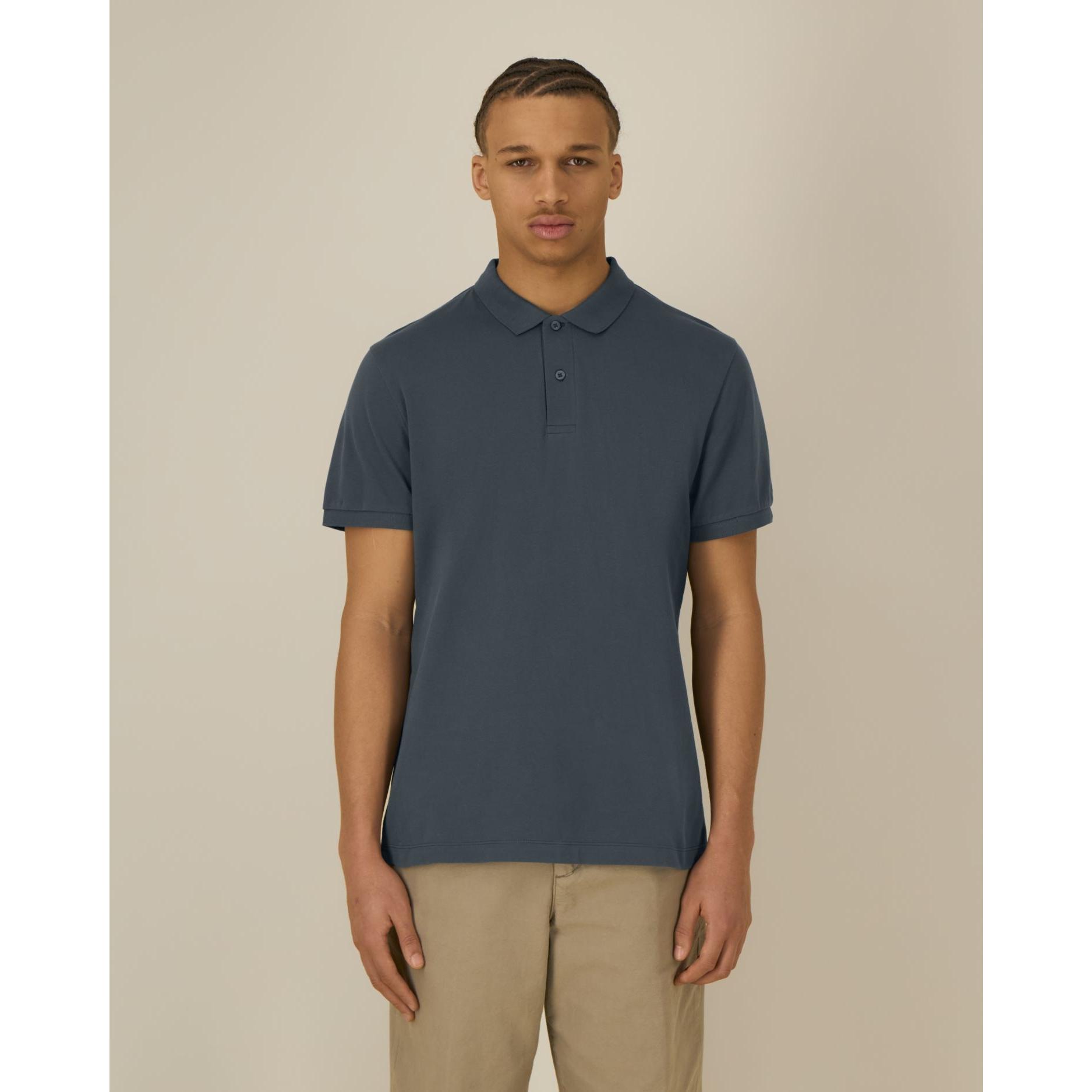Tricou polo pentru bărbați Stanley Coaster India Ink Grey 3XL