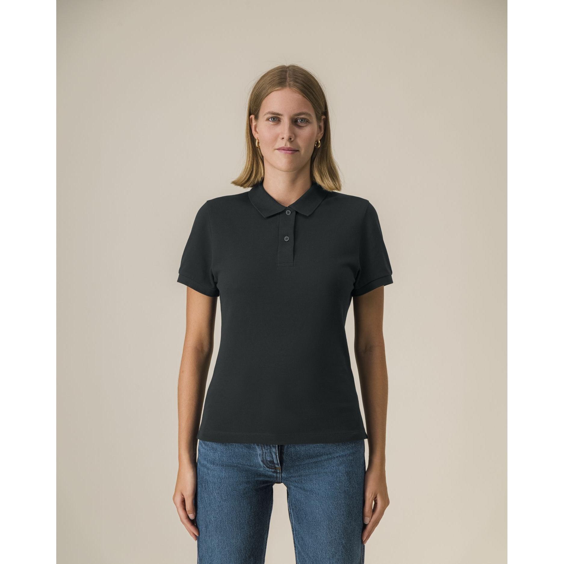 Tricou polo pentru femei Stella Coaster Black L
