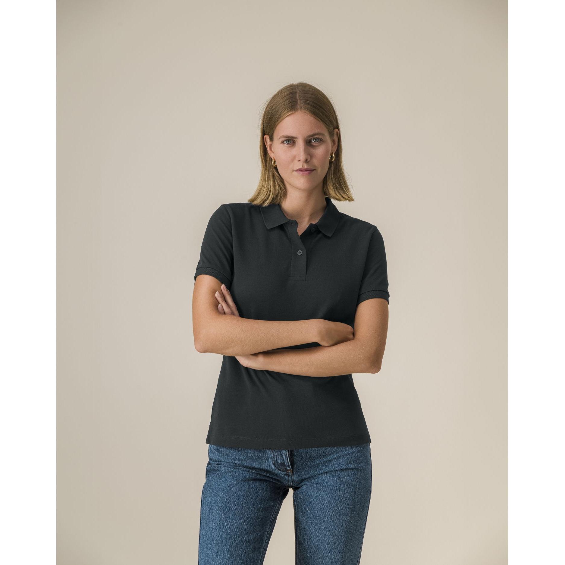 Tricou polo pentru femei Stella Coaster Black L